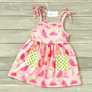 Watermelon Picnic Dress by Pete + Lucy